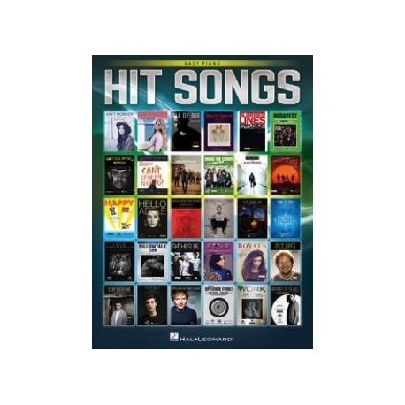 HIT SONGS EASY PIANO