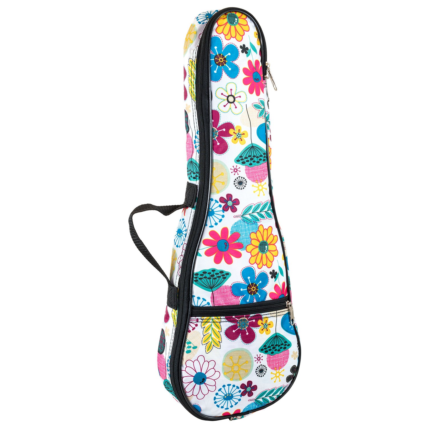 Housse Ortega Pour Ukulélé Soprano - Protection Renforcée Avec Sangles Et Pochette Accessoires