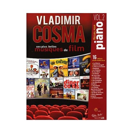 VLADIMIR COSMA - SES PLUS BELLES MUSIQUES DE FILM VOL2