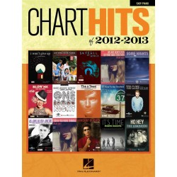 CHART HITS 2012-2013 EASY PIANO