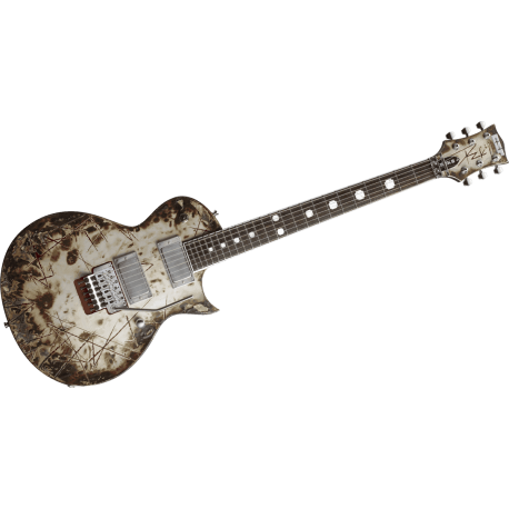 ESP 2RZKII BURNT RICHARD ZVEN KRUSPE CUSTOM SHOP