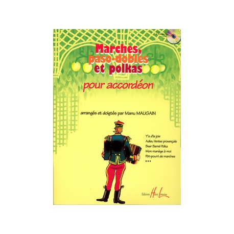 MAUGAIN MARCHES PASO DOBLES POLKAS ACCORDEON