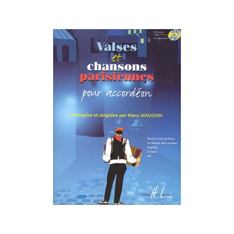 MAUGAIN VALSES ET CHANSONS PARISIENNES ACCORDEON