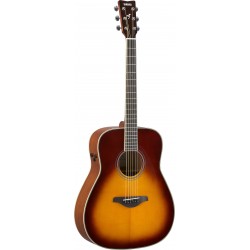 YAMAHA FG TRANSACOUSTIC BROWN SUNBURST