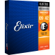 JEU ELIXIR Cordes ELECTRIC NANOWEB EXTRA LIGHT 09-11-16-24-32-42