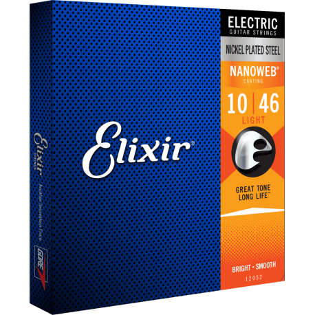 JEU ELIXIR Cordes ELECTRIC NANOWEB LIGHT 10-13-17-26-3646