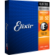 JEU ELIXIR Cordes ELECTRIC NANOWEB LIGHT HEAVY 10-52