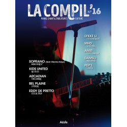 LA COMPIL 16 Auteurs Divers Partition - Piano Chant Guitare avec Tablatures