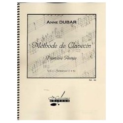 DUBAR METHODE CLAVECIN 1