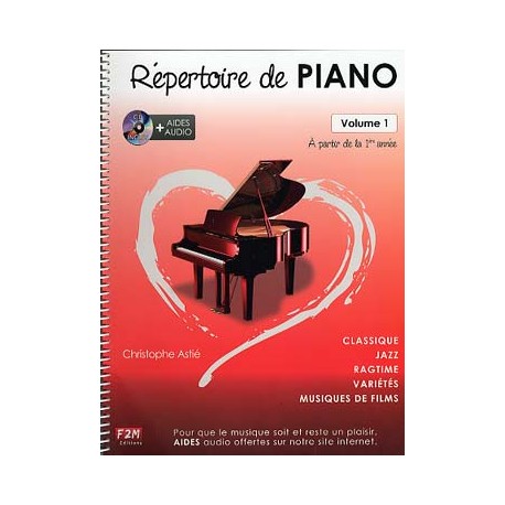 ASTIE REPERTOIRE PIANO 1