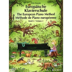 Auteur EMONTS Fritz Méthode de piano européenne - Vol. 2