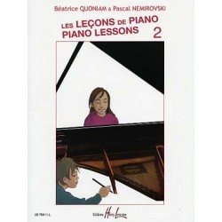 QUONIAM Béatrice / NEMIROVSKI Pascal Les Leçons de piano 2