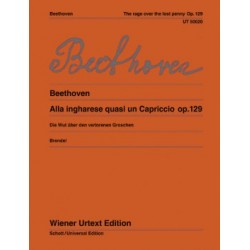 Ludwig van Beethoven Alla Ingharese Quasi un Capriccio Op. 129
