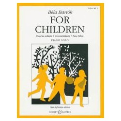 Bela Bartok For Children Volume 1