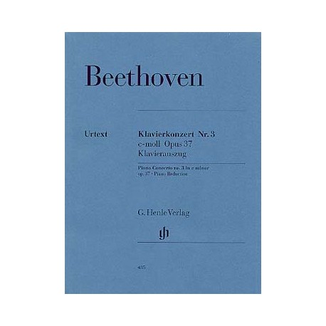 Beethoven Concerto pour piano n° 3 en ut mineur Opus 37
