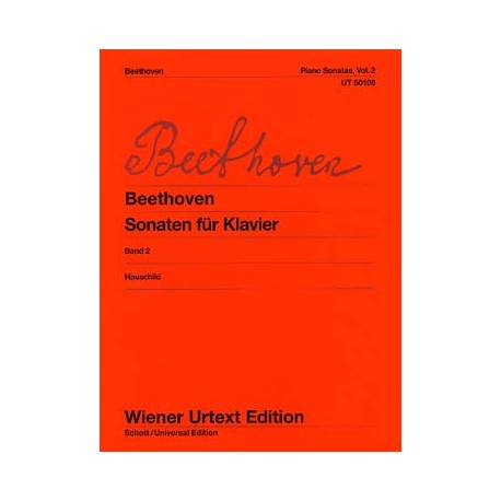Beethoven Sonates Pour Piano, Volume 2 PIANO