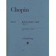 Chopin Sonate pour piano en do mineur Opus 4