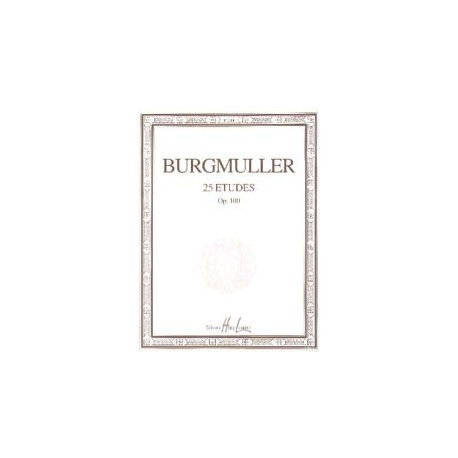 Burgmuller 25 Etudes Opus 100