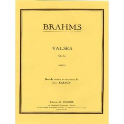 BRAHMS VALSES OP39 PIANO