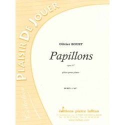 BOUET PAPILLONS PIANO