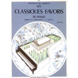 Classiques Favoris Du Piano Vol.11 - Partitions 4 MAINS