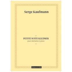 KAUFMANN PETITE SUITE KLEZMER