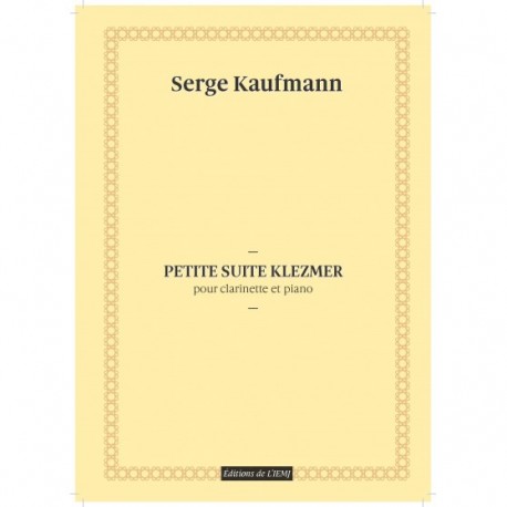 KAUFMANN PETITE SUITE KLEZMER