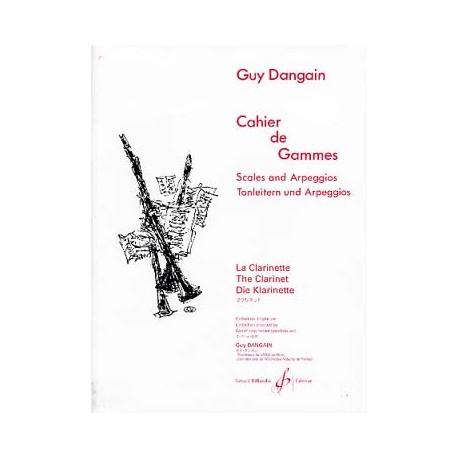 DANGAIN CAHIER DE GAMMES