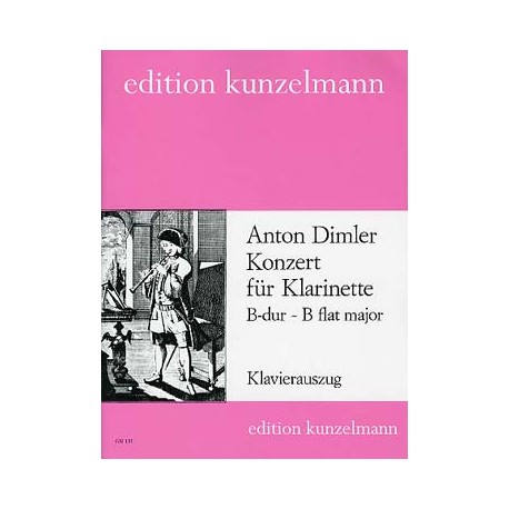 Anton Dimler Konzert B-Dur für Klarinette