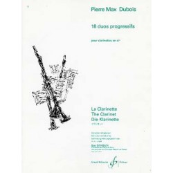 Pierre-Max Dubois 18 Duos progressifs