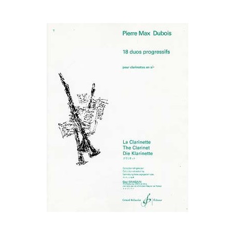 Pierre-Max Dubois 18 Duos progressifs