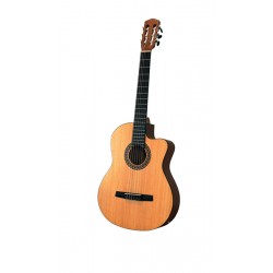 Guitare Acoustique-électrique Cort SFX-E Sunburst - Table épicéa Massif, Corps Acajou - Manche En V, électronique Fishman - Idéale Guitaristes Modernes