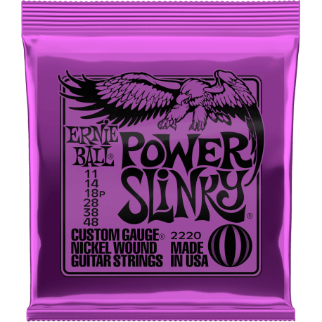 ERNIE BALL CORDES ELECTRIQUES Power slinky 11/48