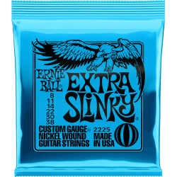 ERNIE BALL CORDES ELECTRIQUES Extra slinky 08/38