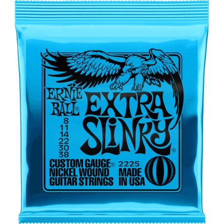 ERNIE BALL CORDES ELECTRIQUES Extra slinky 08/38