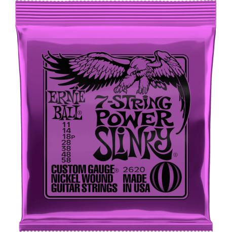 ERNIE BALL CORDES ELECTRIQUES Power slinky 11/58