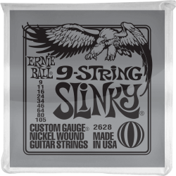 ERNIE BALL CORDES ELECTRIQUES Jeux - Slinky/ 9c 09/105