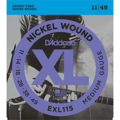 D ADDARIO Electriques EXL115 Blues-Jazz-Rock 11/49