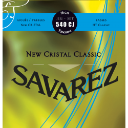 SAVAREZ jeu de Cordes 540CJ CRISTAL CLASSIC ROUGE TIRANT NORMAL