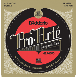 JEU D ADDARIO EJ45C Cordes Classiques PRO ARTE COMPOSITE TIRANT NORMAL