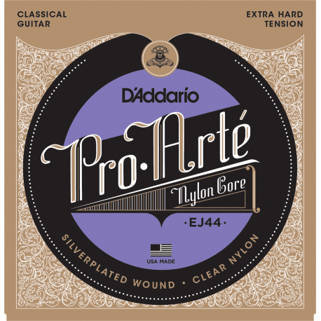 JEU D ADDARIO EJ44 Cordes Classiques PRO ARTE TIRANT TRES FORT