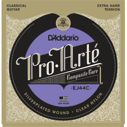 JEU D ADDARIO EJ44C Cordes Classiques PRO ARTE COMPOSITE TIRANT TRES FORT