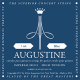 JEU AUGUSTINE Cordes Acoustiques IMPERIAL BLEU TIRANT FORT