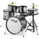 STAGG JR5 8" 10" 10" 12" 16" BATTERIE JUNIOR NOIR