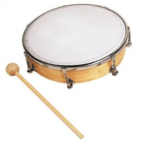 TAMBOURIN PEAU SYNTHETIQUE 20 CM