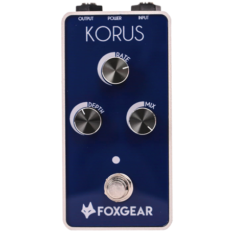 fox gear korus - pedale effet guitare chorus - achat & vente en ligne