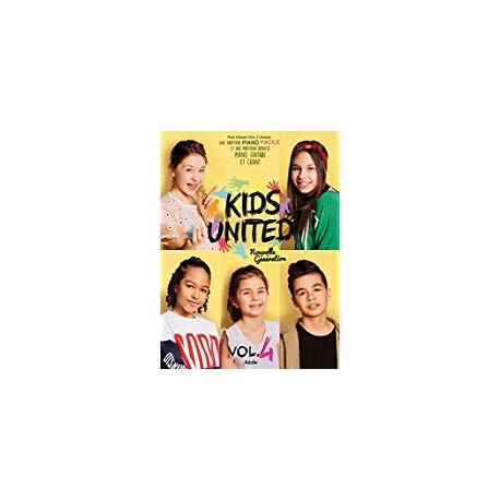 Kids United Nouvelle Génération Volume 4 Piano facile + PVG