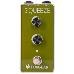 FOX GEAR SQUEEZE PEDALE COMPRESSEUR GUITARE