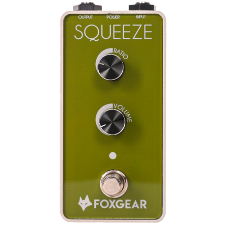 FOX GEAR SQUEEZE PEDALE COMPRESSEUR GUITARE