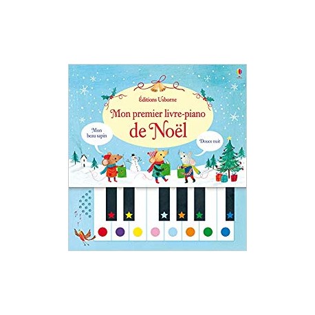 Mon premier livre-piano de Noël meilleur prix livre musique enfant